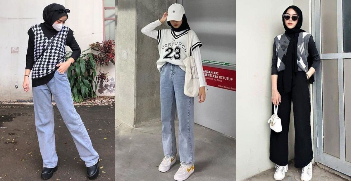 Ootd baju deals baseball hijab